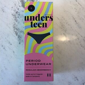 Unders Teen Period Underwear - Black